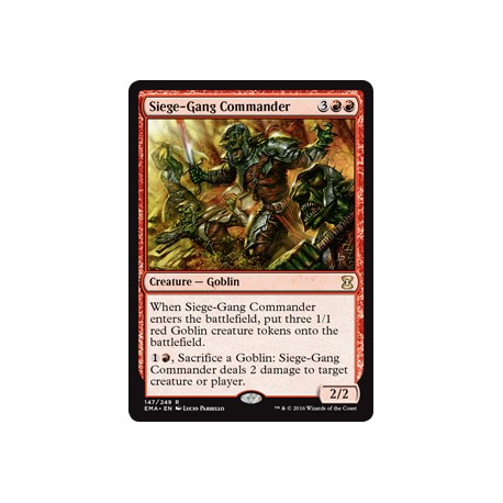 Siege-Gang Commander EMA NM