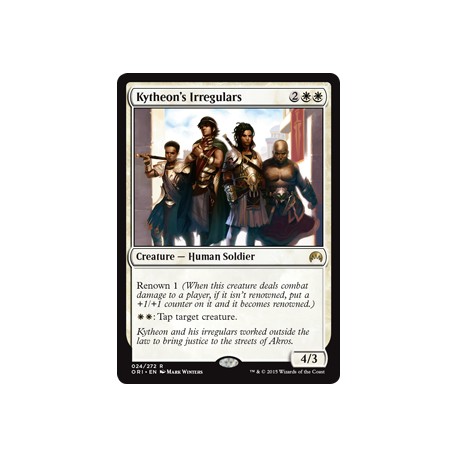 Kytheon's Irregulars ORI NM