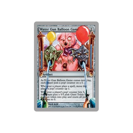 Water Gun Balloon Game UNH SP