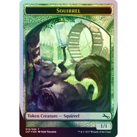 Squirrel Token FOIL UST NM