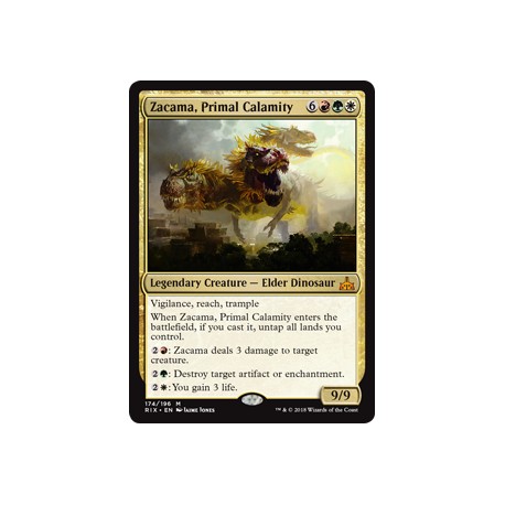 Zacama, Primal Calamity RIX NM