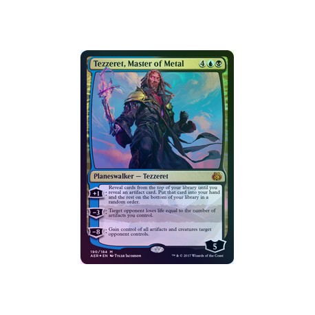 Tezzeret, Master of Metal FOIL AER NM
