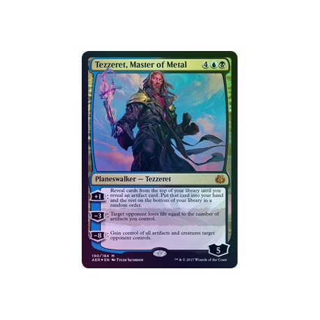 Tezzeret, Master of Metal FOIL AER NM