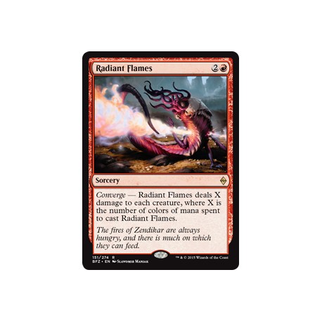 Radiant Flames BFZ NM