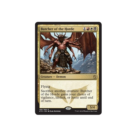 Butcher of the Horde KTK NM