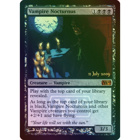 Vampire Nocturnus PRE-RELEASE FOIL M10 NM