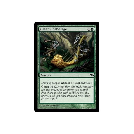 Gleeful Sabotage SHM NM