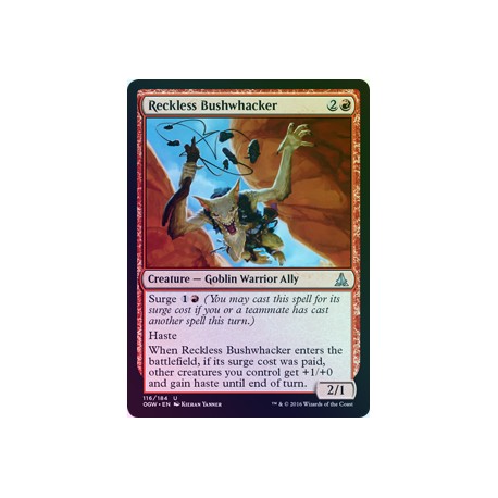 Reckless Bushwhacker FOIL OGW NM