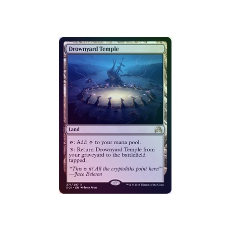 Drownyard Temple FOIL SOI NM