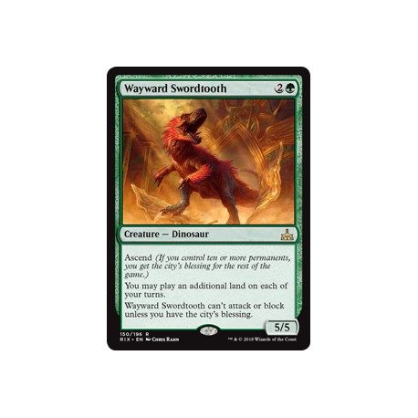 Wayward Swordtooth RIX NM