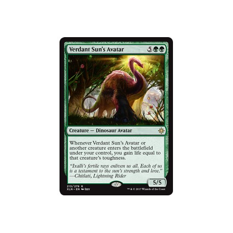 Verdant Sun's Avatar XLN NM