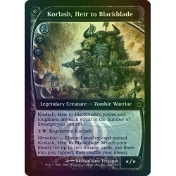 Korlash, Heir to Blackblade PRE-RELEASE FOIL FUT NM
