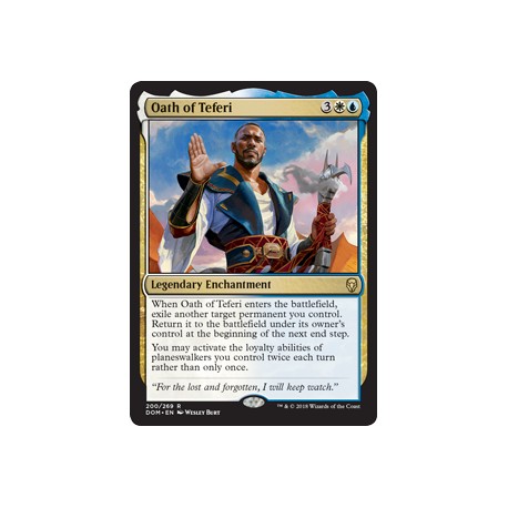 Oath of Teferi DOM NM
