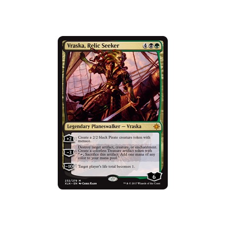 Vraska, Relic Seeker XLN NM