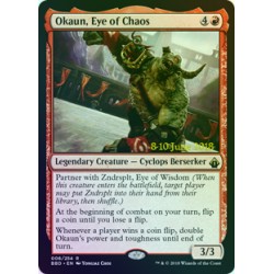 Okaun, Eye of Chaos FOIL PROMO BBD NM