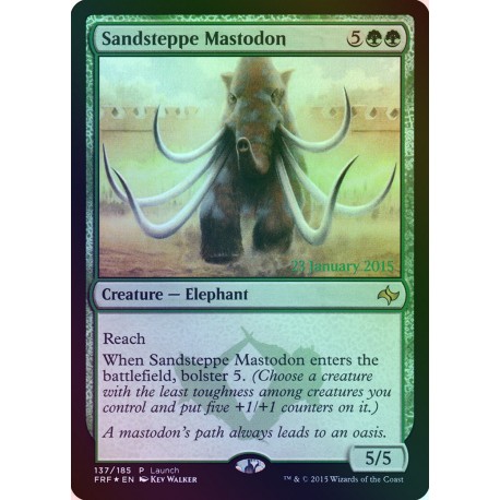 Sandsteppe Mastodon FOIL LAUNCH PROMO FRF SP+