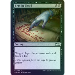 Sign in Blood FOIL M15 NM