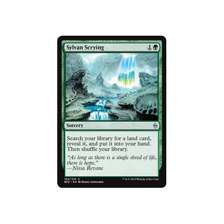 Sylvan Scrying BFZ NM