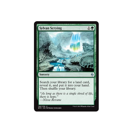 Sylvan Scrying BFZ NM