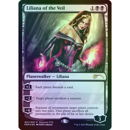 Liliana of the Veil FOIL PROMO NM