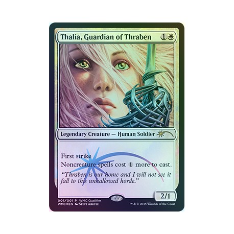 Thalia, Guardian of Thraben FOIL PROMO NM