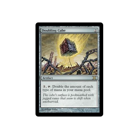Magic: The Gathering - Doubling Cube (Cubo Moltiplicatore) - Tenth Edition (10E) - Carta Singola Rara