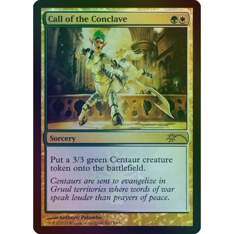 Call of the Conclave FOIL PROMO NM