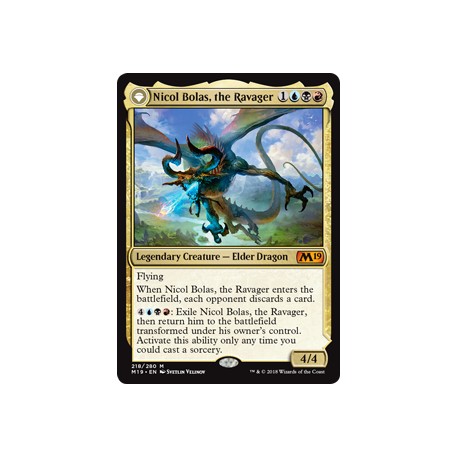 Nicol Bolas, the Ravager M19 SP