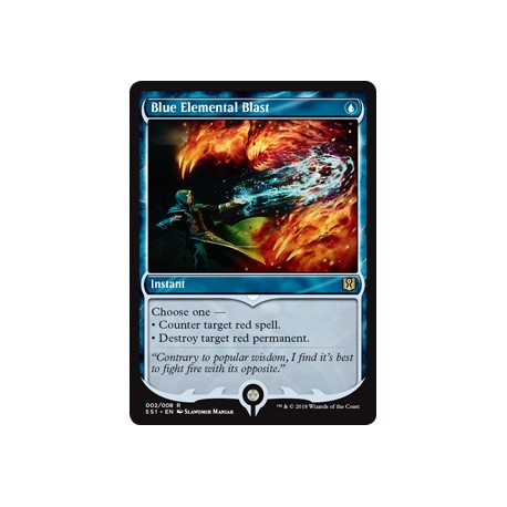 Blue Elemental Blast SS1 NM