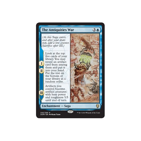 The Antiquities War DOM NM