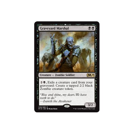 Graveyard Marshal M19 NM