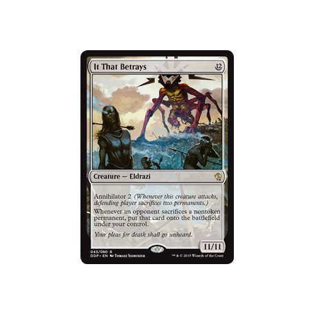 It That Betrays DDP SP