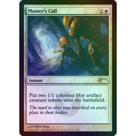 Master's Call FOIL PROMO NM-
