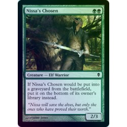Nissa's Chosen FOIL ZEN SP