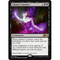 Liliana's Contract M19 NM