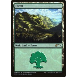 Forest FOIL STANDARD SHOWDOWN 2018 PROMO NM