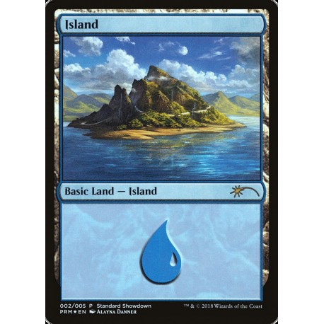 Island FOIL STANDARD SHOWDOWN 2018 PROMO NM