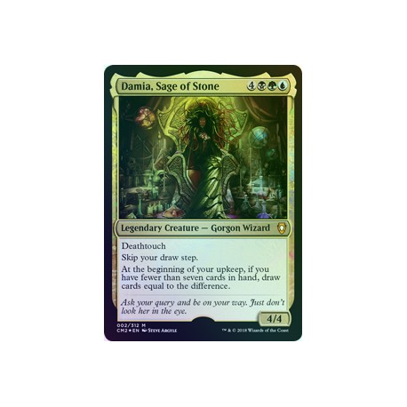 Damia, Sage of Stone FOIL CM2 NM