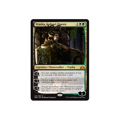 Vraska, Golgari Queen GRN NM