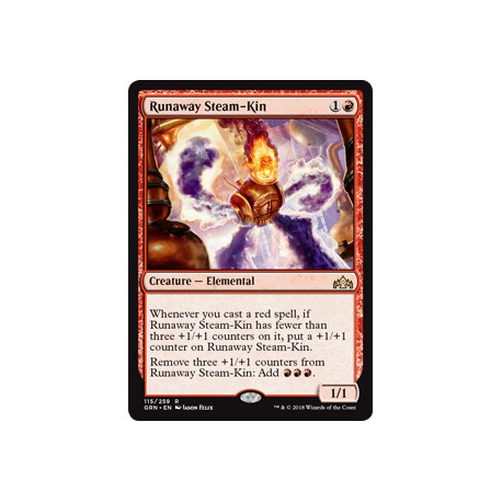 Runaway Steam-Kin GRN NM