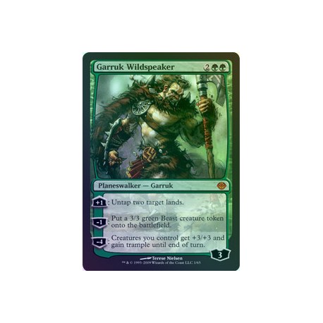 Garruk Wildspeaker FOIL DDD NM