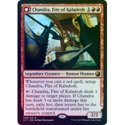 Chandra, Fire of Kaladesh FOIL V17 NM