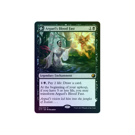 Arguel's Blood Fast FOIL V17 NM
