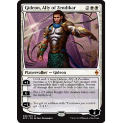 Gideon, Ally of Zendikar BFZ NM
