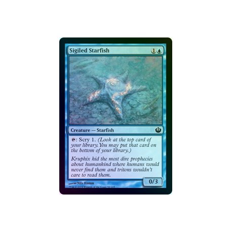 Sigiled Starfish FOIL JOU NM