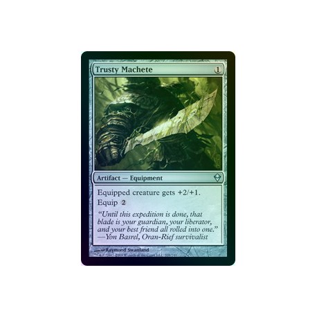Trusty Machete FOIL ZEN NM