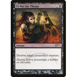 Go for the Throat FOIL PROMO SP+