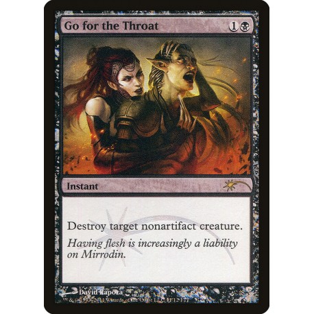 Go for the Throat FOIL PROMO SP+