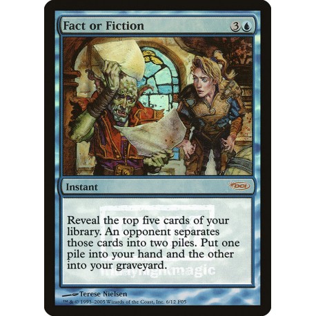 Fact or Fiction FOIL PROMO SP