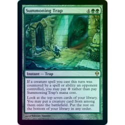 Summoning Trap FOIL ZEN NM